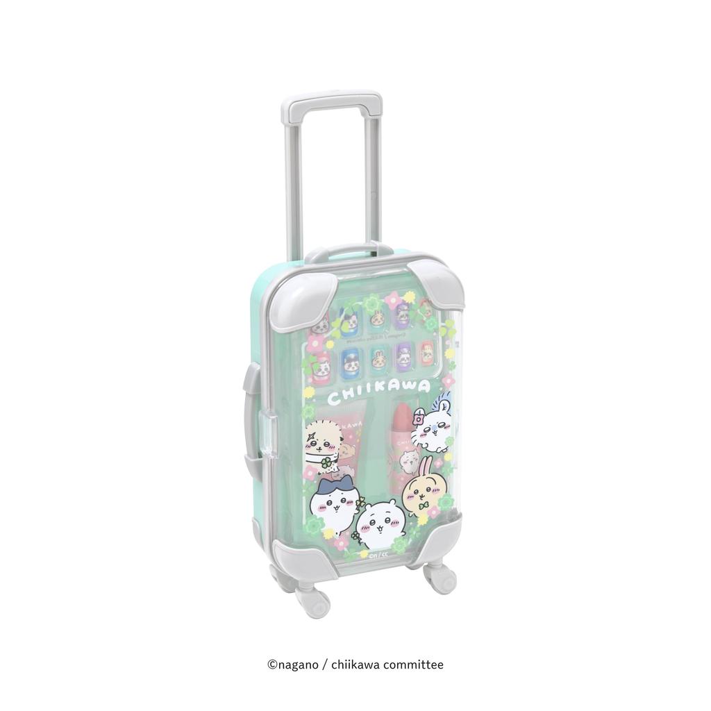 Race Chiikawa Mini Carry Case Makeup Mint Ages Cosmetic Set 231043 Set, Green, 6+,