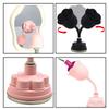 Flower Shape Nail Polish Holder 360 Degrees Rotating Tilted Anti-Spill Untippable Suction Gel Polish Bottle Stand