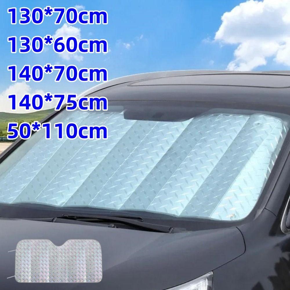 Foldable Car Window Sun Shade Thickened Sun Block Curtain Visor Durable Car Windshield Sunshade