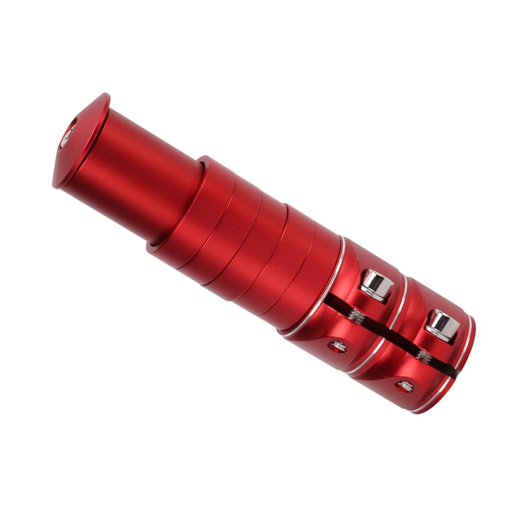 Riser de Potence de Vélo Confortable Sûr Meilleure Expérience de Pilotage Accessoire de Vélo pour Cyclistes Longue DistanceRouge