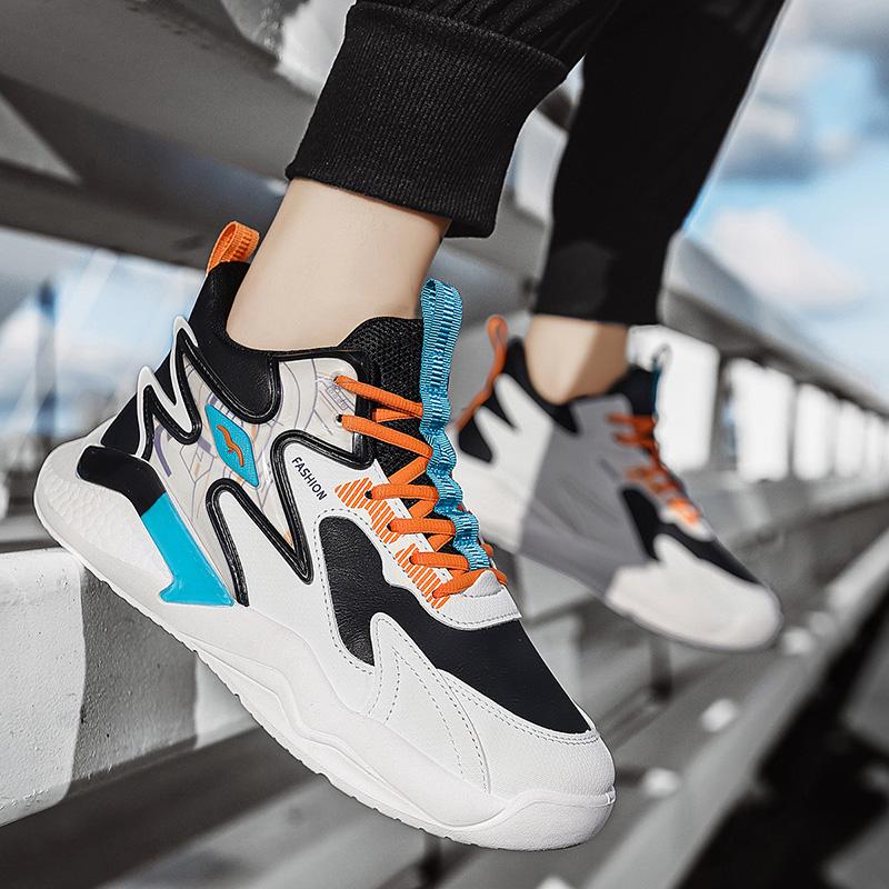 New Men's Casual Sneakers Outdoor Fashion for Autumn and Winter Non Slip Wear Resistant and Versatile Outdoor Running Shoes