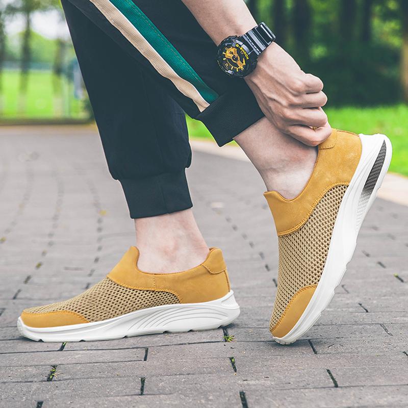 Mesh Men Sneakers Designer Men Casual Shoes Breathable Casual Shoes Lightweight Men Running Trainers Loafers Masculino Esportivo