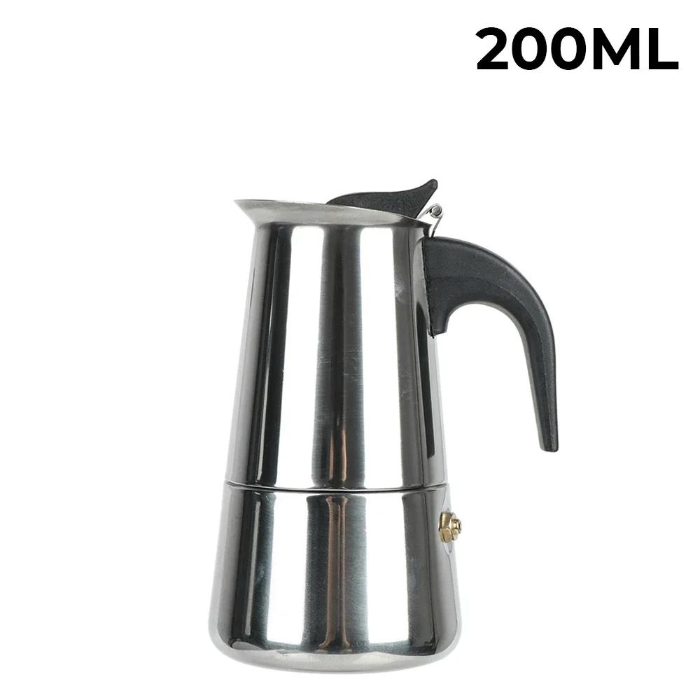 2/4/6 Cups Italian Mocha Pot Coffee Machine Espresso Cup Coffee Machine Latte Coffee Machine Top Mocha Coffee Machine