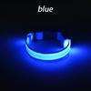 Nylon LED Night Safety Flashing Glow In The Dark Dog Leash Dogs Luminous Fluorescent Pet Dog Collar