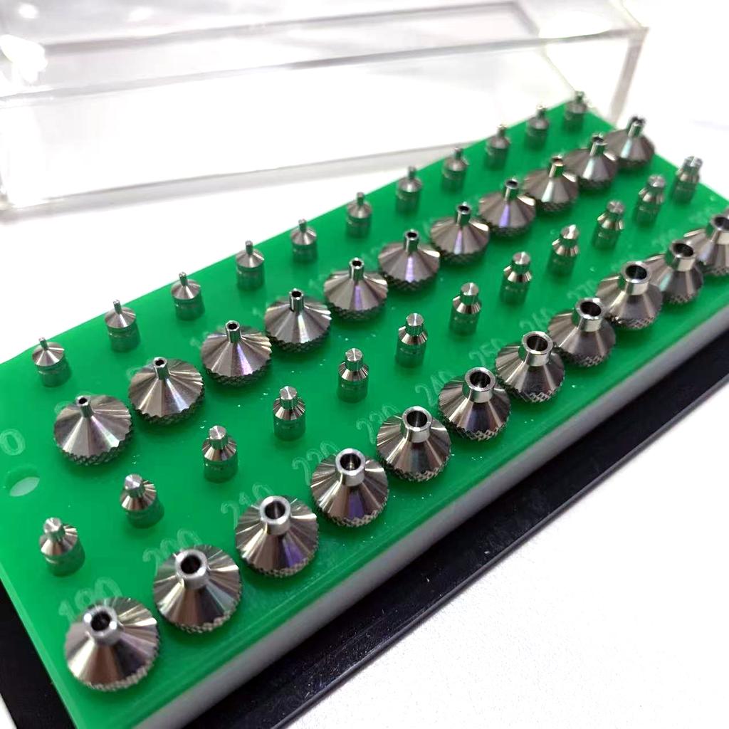 Watch Repair Tool Watch Press Set Watch Back Case Closer Watchmaker Jewelling Tool Aluminum Alloy Green With 48Pcs Dies