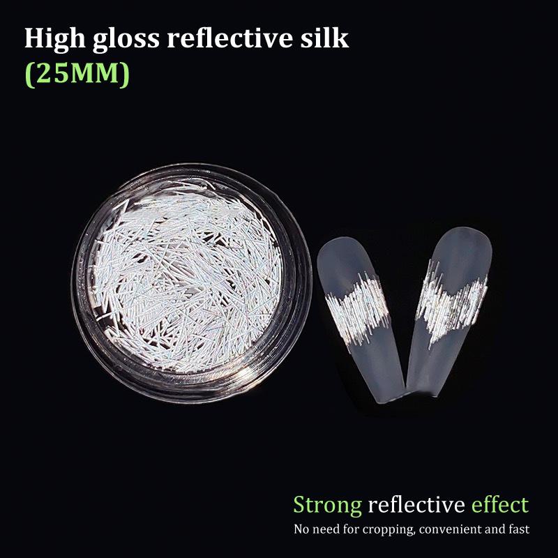 

Светоотражающие блестящие наклейки для французского маникюра, полоски, французские типсы, переводные рисунки для ногтей, украшения для маникюра, аксессуары и инструменты для ногтей 0.25mm