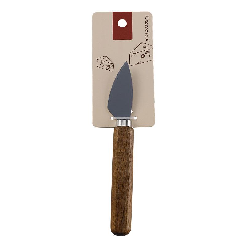 Stainless Steel Cheese Knife & Acacia Wood Handle Cutlery Set