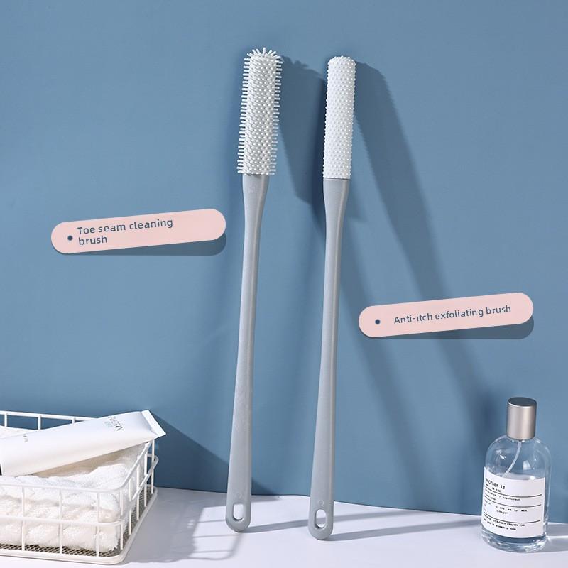 Soft Rubber Foot Brush Toe Scrubber for Callus Removal and Exfoliation