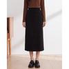 IEF Autumn/Winter Minimalist A-Line Midi Skirt
