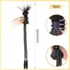 Synthetic Braids Wigs Ponytail Twists Boxing Braid Wig with Hair Clip for Women Girls Ladies Female