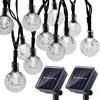 Solar Powered 50 LED String Lights Garden Path Yard Decorative Lights Outdoor Waterproof