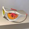 Y2K Big Frame Luxury Brand Designer Cat Eye Sunglasses Women For Men Outdoor Vintage Sun Glasses Cyberpunk Popular Sport Goggles
