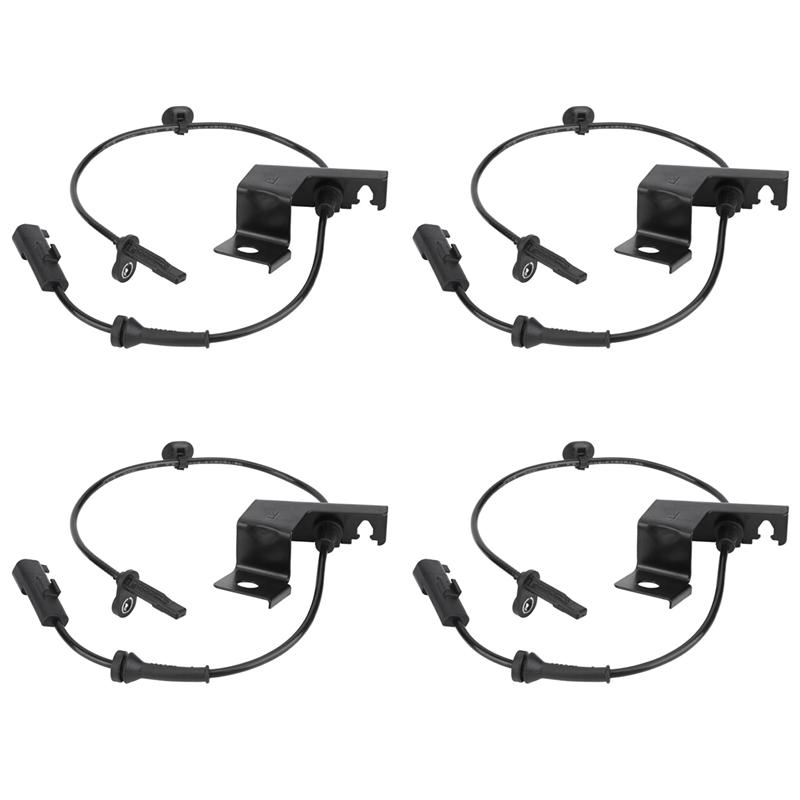 

4X Replacement ABS Wheel Speed Sensor Fits For Ford Fusion/Lincoln MKZ 2013 2014 2015 2016 2017 2018 DG9Z2C204B чёрный