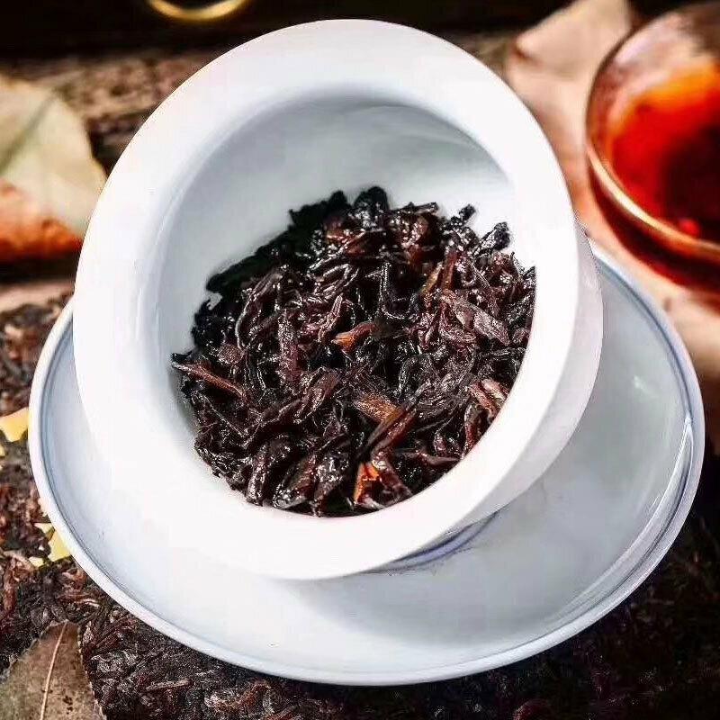 2020 COFCO Classic 7581 Pu-erh Tea Brick 250g Ripe Puer Tea Brick Puerh Shu