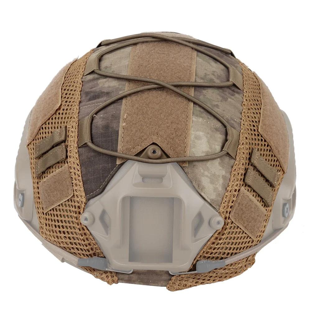 Sport Helmet Cover Hunting Shooting Airsoft Helmet Cover Mesh Paintball Helmet Cover for Ops-Core PJ/BJ/MH Fast Helmet Cover