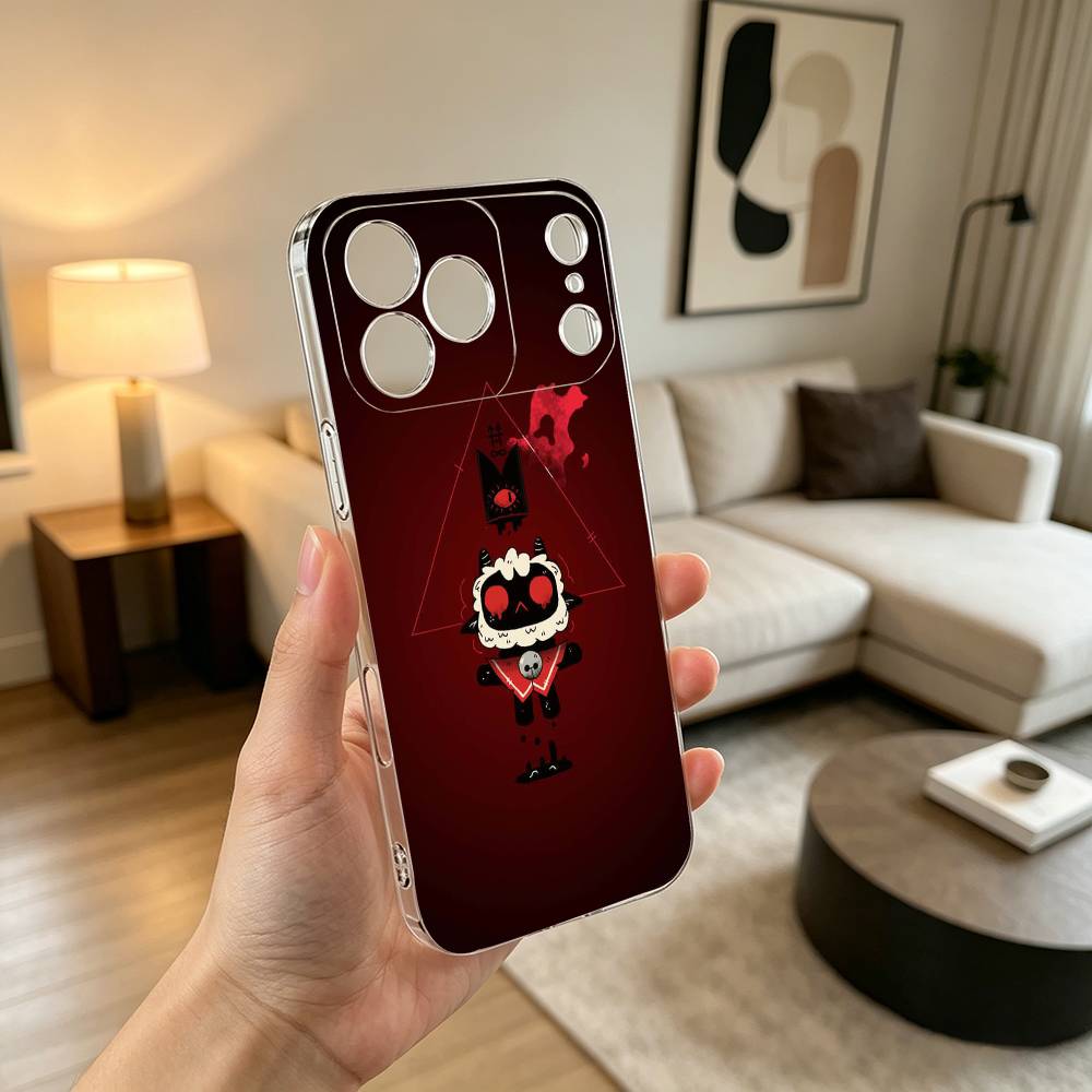 Game Cult of the Lamb Gift Phone Case For iPhone 17 16 15 14 13 12 11 Mini Pro Max Plus Transparent Cover