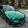 For Mercedes Benz C-Class C205 W205 A205 2015 2016 2017 2018 Automotive Front Bumper Spoiler Lip Divert Body Modification Kit