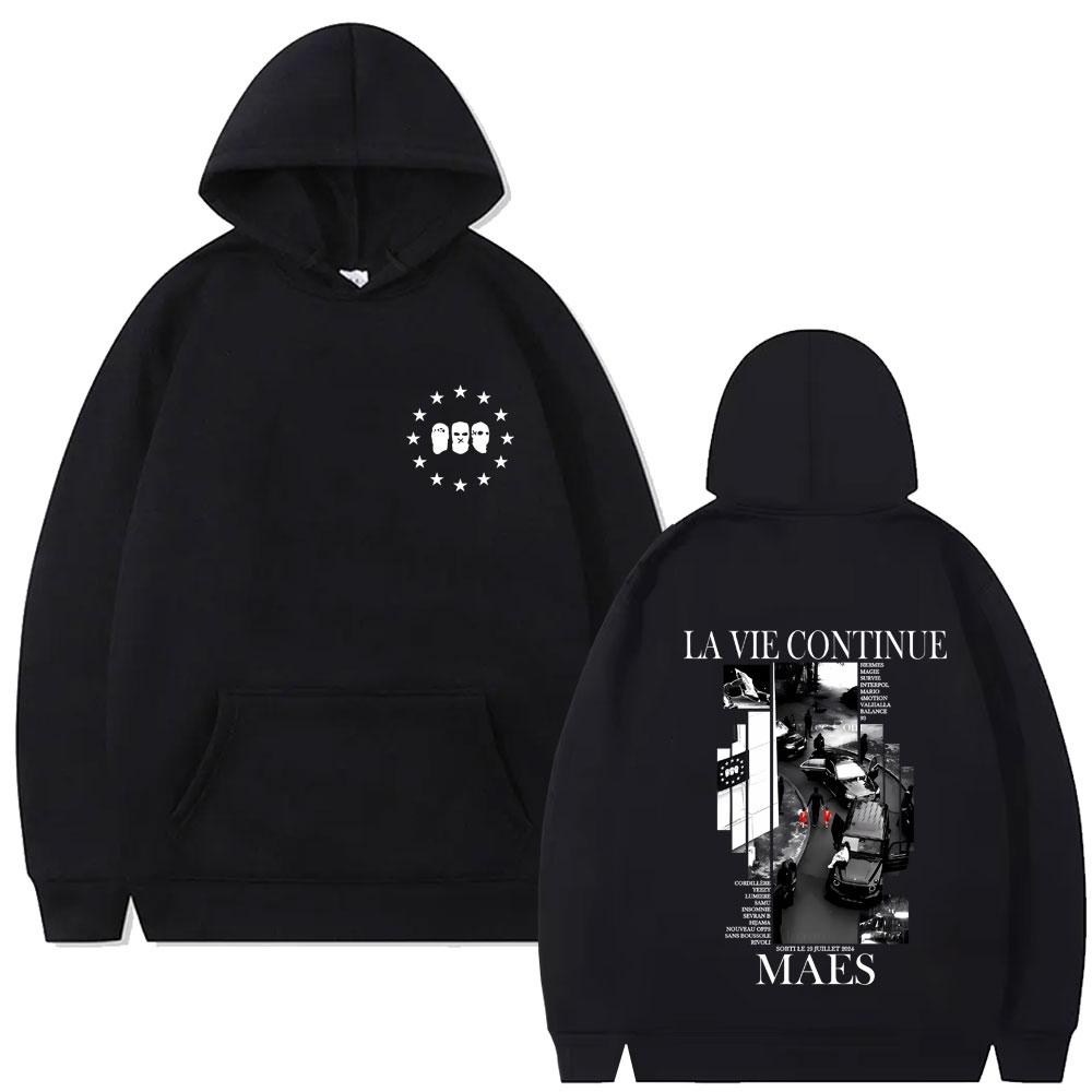 Continue Album Graphic Hoodie Men Women Hip Hop Fashion Pop Music Streetwear Men's Casual Pullover Hoodies