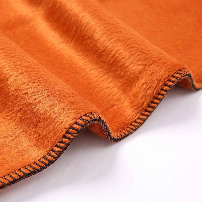 Wanhe Women's Embroidered High-Waist Fleece-Lined Winter Pants