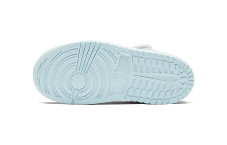 Jordan Air Jordan 1 Slip Resistant Abrasion Resistant Balance Low Top Basketball Toddler Shoes White Infant And Toddler CI3436-184