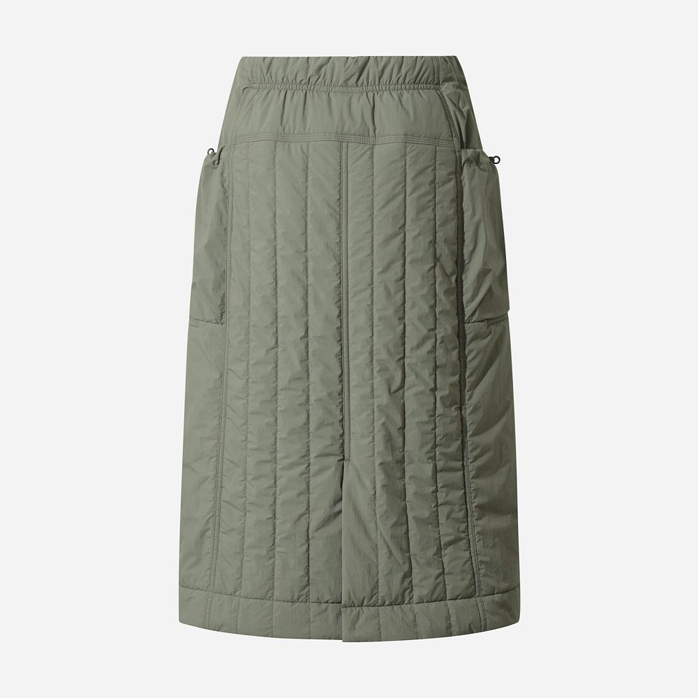 Diodi Women'S Aerogel Padded Skirt (L.Charcoal Grey)