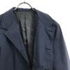 nano universe Notched Jacket L Navy Reverse Paisley Men's Used