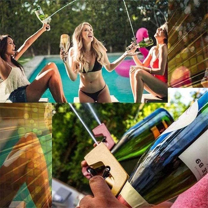 BOTTLE STOPPER Cha Champagne Cha Champagne Gun - Wine Stopper Champagne Dispenser Champagne Corkscrew136