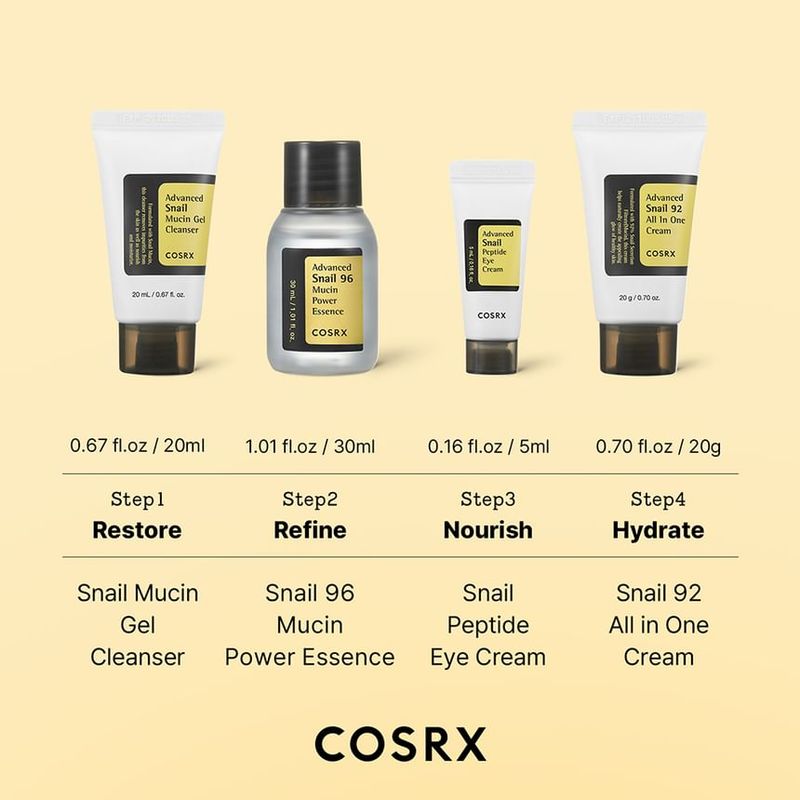 COSRX All About Snail Trial Kit