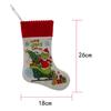 Grinch Christmas Stocking: Green Furry Monster Candy Bag & Tree Ornament
