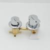 Bathroom Faucet Brass Mixing  4 Ways Water Outlet Screw Thread Center Distance 10cm Shower Mixer Tap Cabin Y5GB
