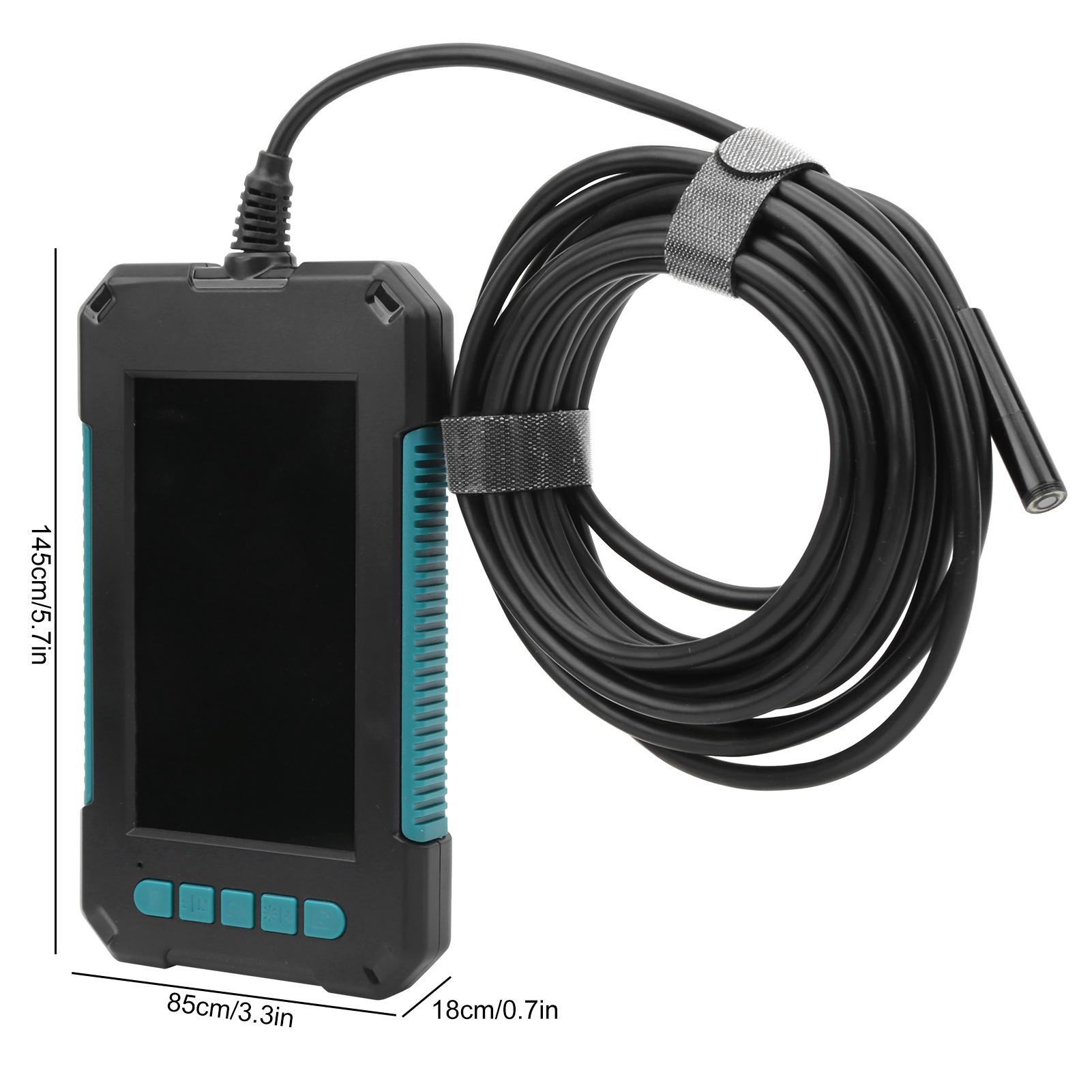 P40 8mm 2MP Dual Lens Endoscope 1080P Waterproof Industrial Borescope Screen Inspection Snake Camera