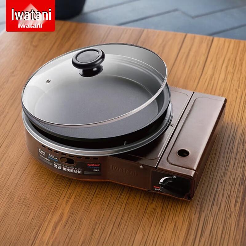Iwatani Portable Butane Gas Stove with Adjustable Flame