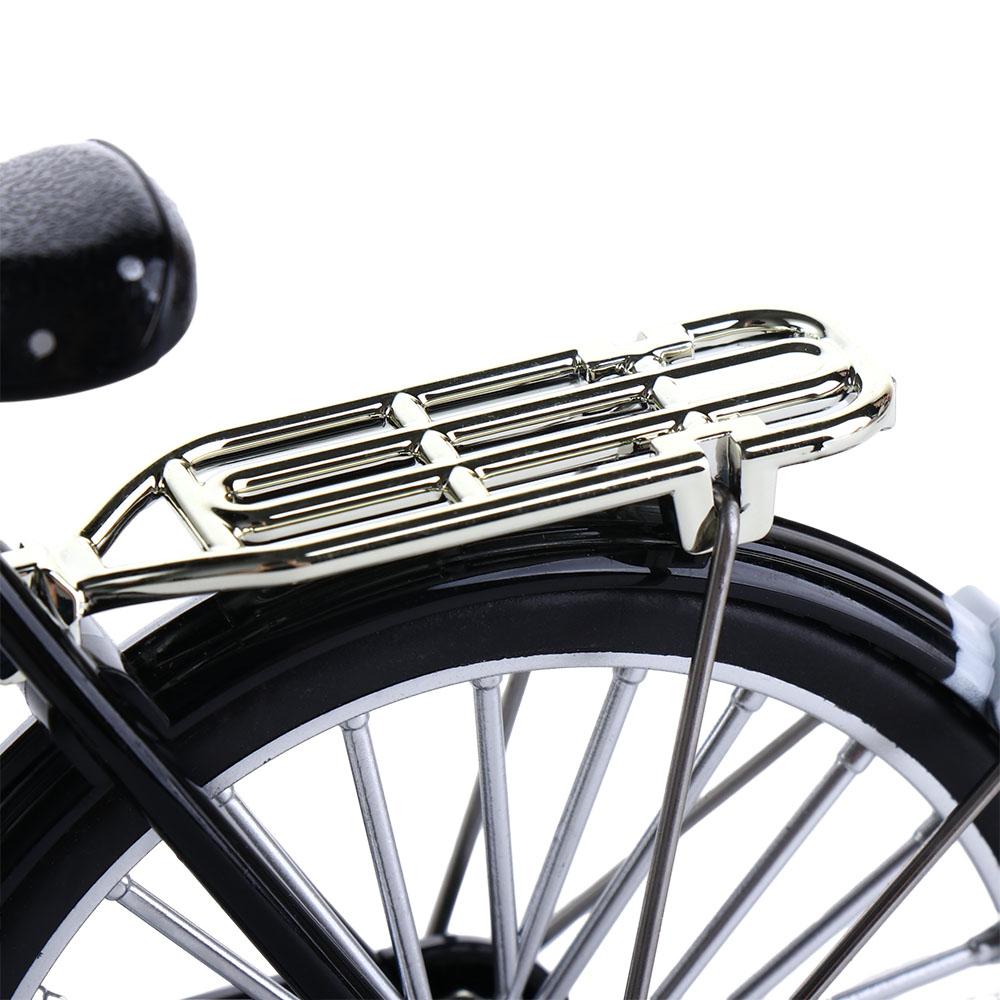 Ornament Diecast Alloy Cycling Figurine Vintage Bicycle Model Retro Bicycle Model Simulation Bicycle Retro Bicycle