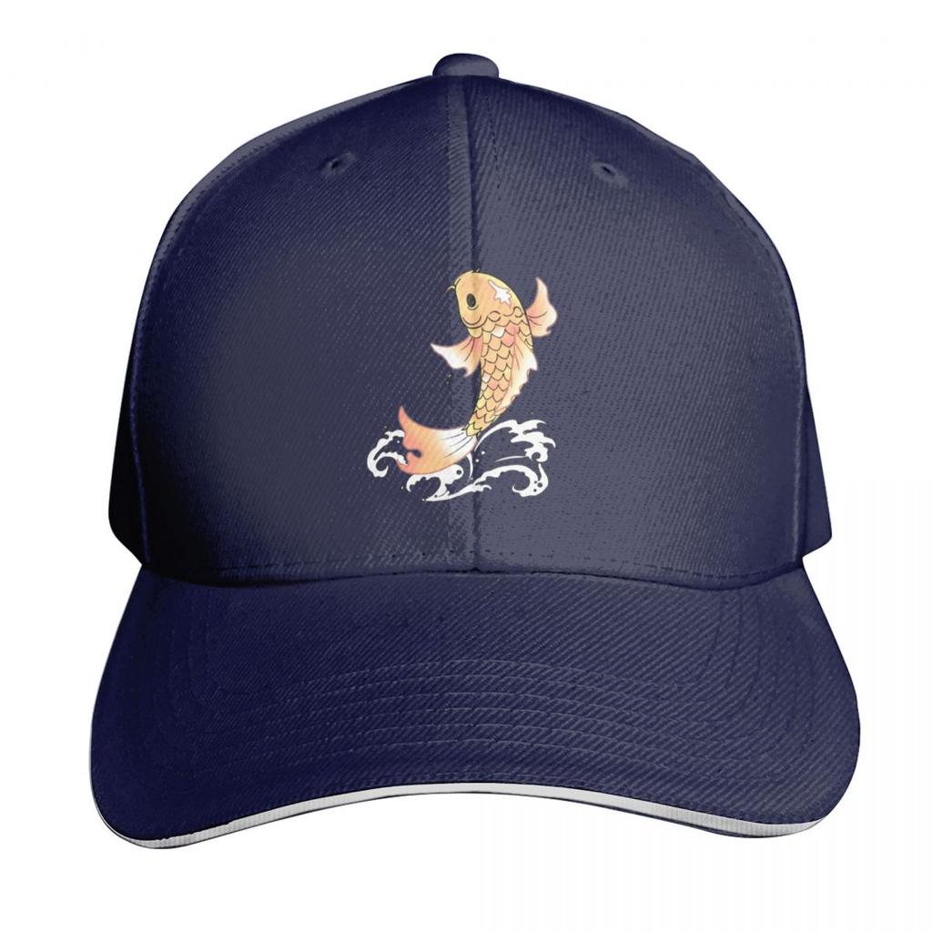 Koi Baseball Cap Hats for Unisex Hat Beach Sunhat Visor Girl Unisexs