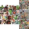 50 Pcs Avengers Super Hero Stickers Set Ideal For Car Laptop And Skateboard Decor