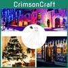 Meteor Shower Star Rain Lights 30cm 8 Tubes Falling Christmas Outdoor Party Tree