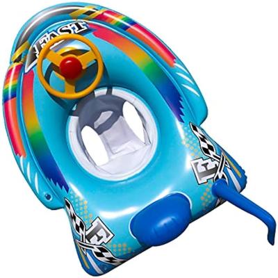 Baby-Schwimmring, Schwimmsitz, Baby-Schwimmhilfe mit Lenkradgriff, Schwimmreifen, Baby-Schwimmtrainer, Boot für 1-5 Jahre