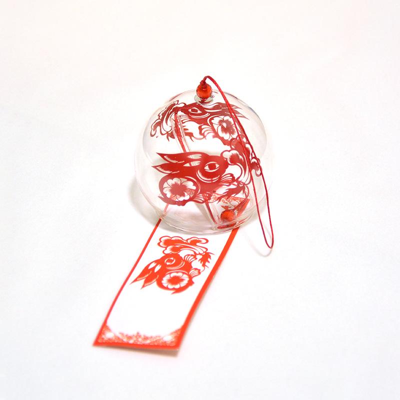 Wind Blossom Cherry Glass Chime Japanese Home Decor Ornament Birthday Gift
