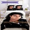 Michael Jackson 194 Customize Your Name Bedding Set Breathable Duvet Cover with Pillowcases Home Decoration Birthday Gift