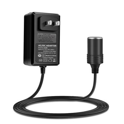 JKM AC-DC Converter Adapter, 3A, 36W, Car Cigarette Lighter Socket, For Household