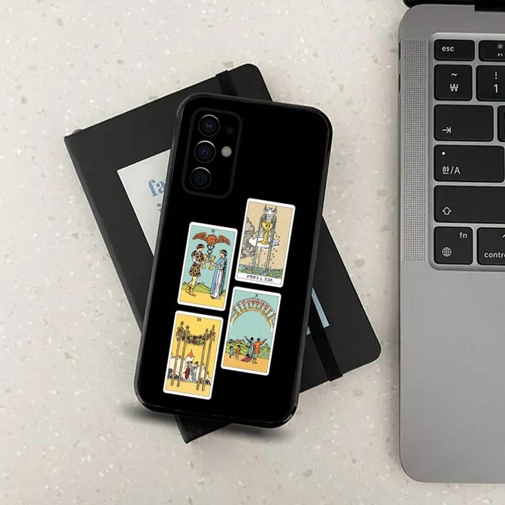 Egypt M-Mysterious Tarot Phone Case For Samsung S24,S21,S22,S23,S30,Ultra,S20,Plus,Fe,Lite,Note,10,9,5G Black Soft Cover