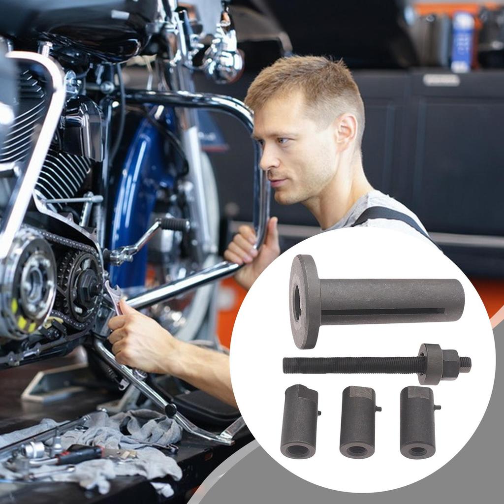 Motorcycle Crankshaft Tool Motorcycle Crank Removal Tool Stainless Steel Professional Repair Kit Replacement For Maintenance