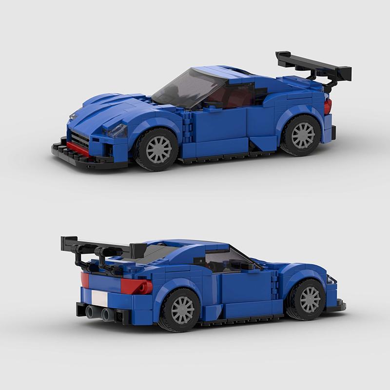 MOC BRZ STi Car Series Building Blocks Model Sets Sports Racing DIY Educational Bricks Toys Boys Kids Adult Gifts
