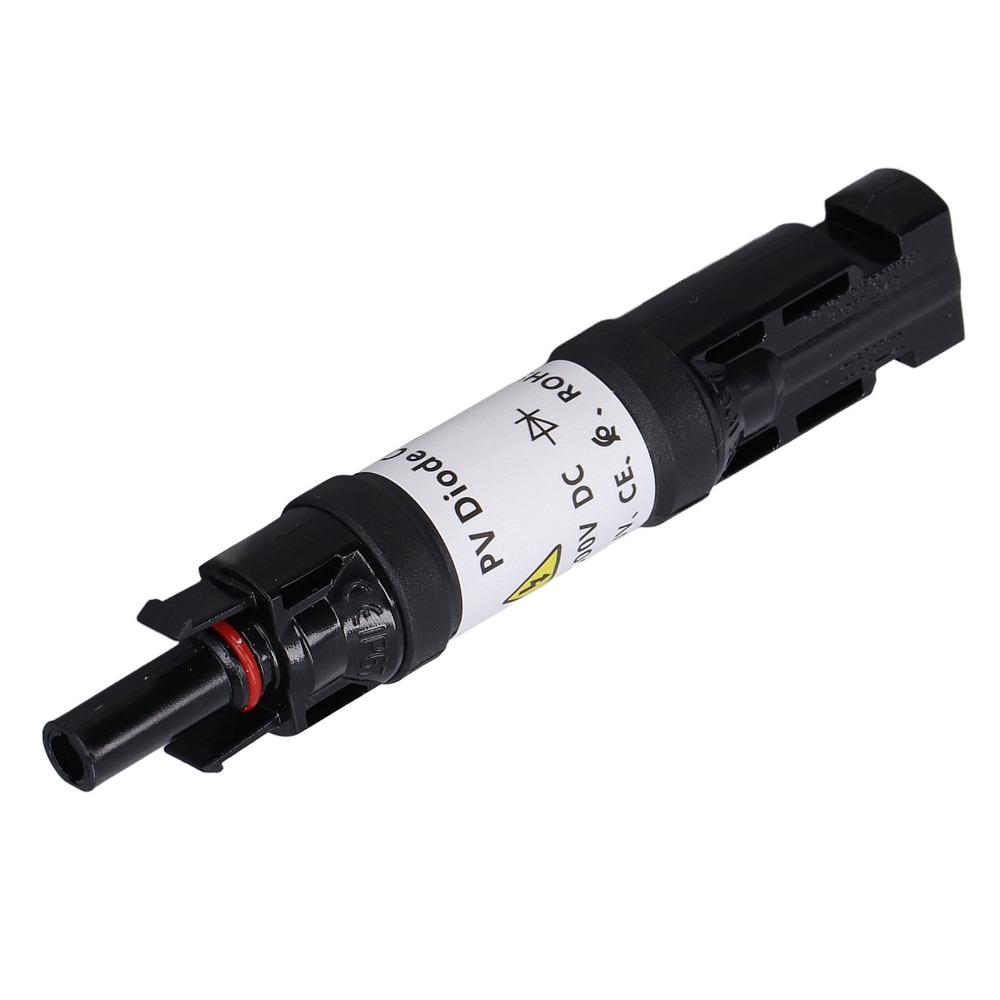 Selbstverriegelungssystem Solar-PV-Diodensteckverbinder Photovoltaik-Steckverbinder Solarpanel-Installation