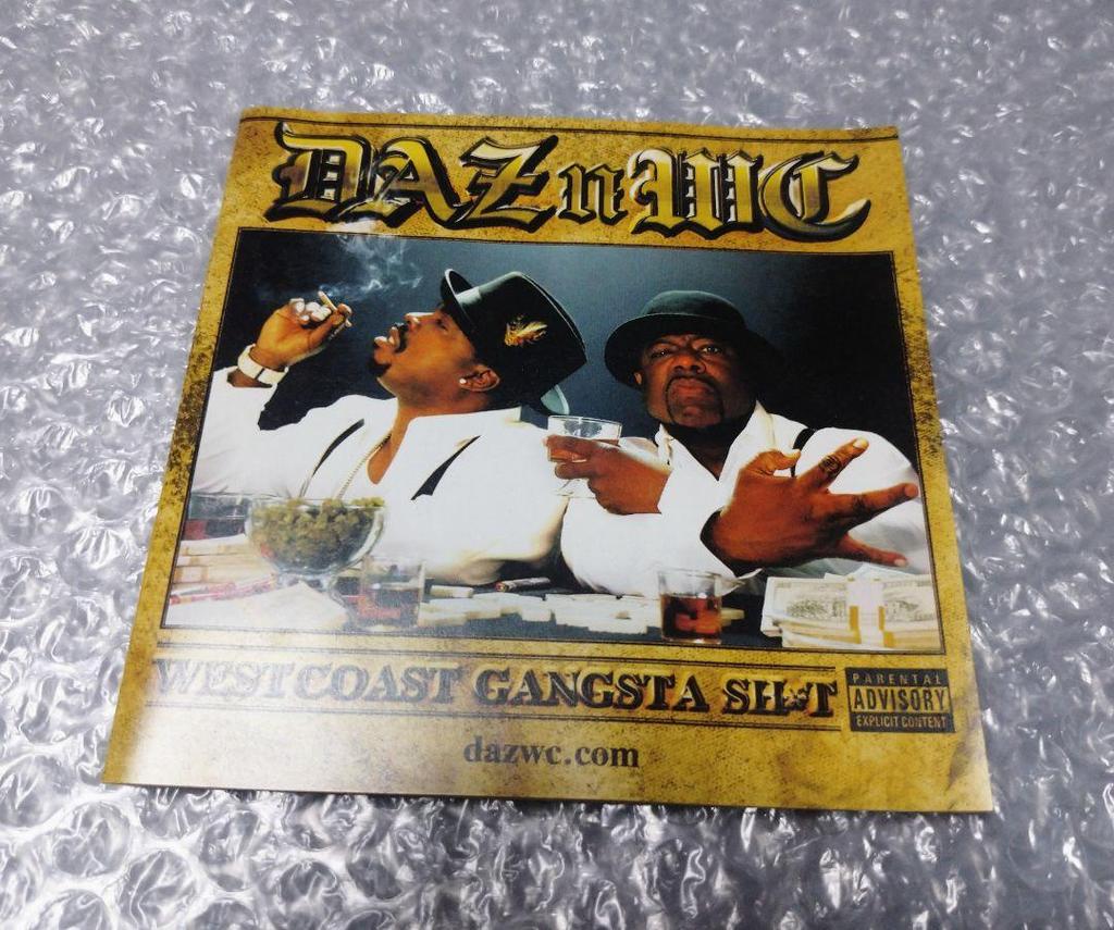 [USED] DAZ n WC WESTCOAST GANGSTA SH *T CD