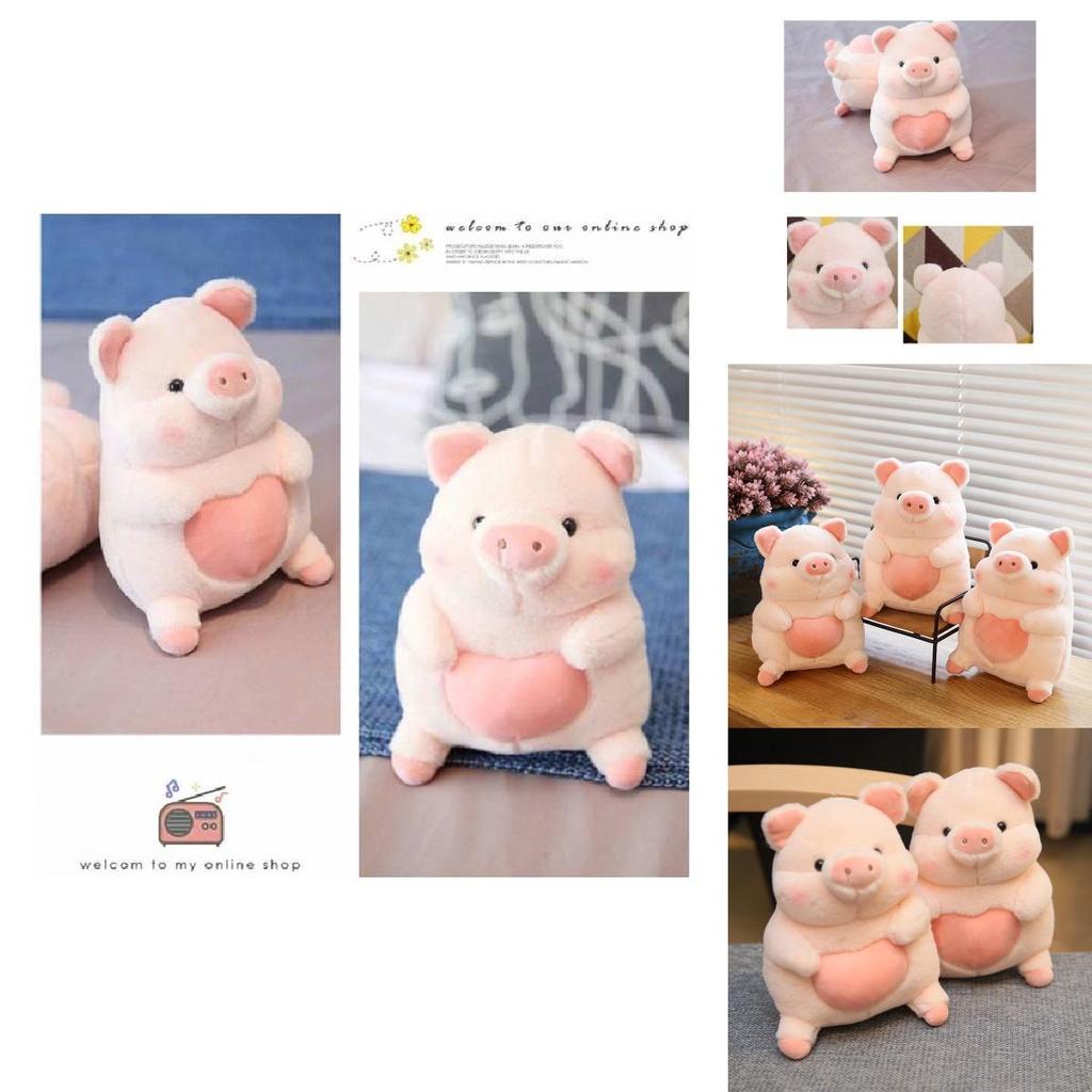 Cute Pink Pig Plush Toy For Kids And Home Decor 20cm