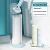 Disposable Wall-Mounted Toilet Brush Kit