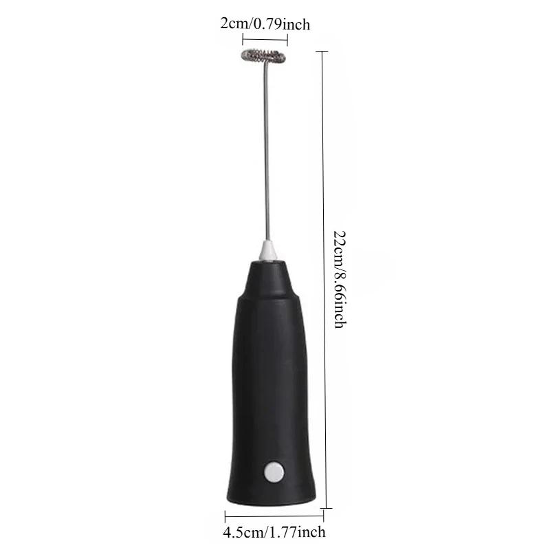 Electric Milk Frother Portable Blender Handheld Mini Kitchen Drink Foamer Coffee Maker Egg Beater Creamer Whisk Frothy Tools