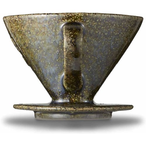 Melitta Coffee Dripper, Ceramic, Made In Japan, Includes Measuring Spoon, 2-4 Cup Capacity, Citron Green, SF-P-G1 X 2