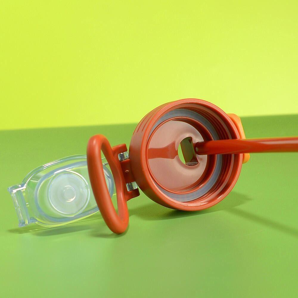 PC Sports Water Bottle with Straw Large Capacity Sports Kettle Drinking Sports Water Cup  Summer